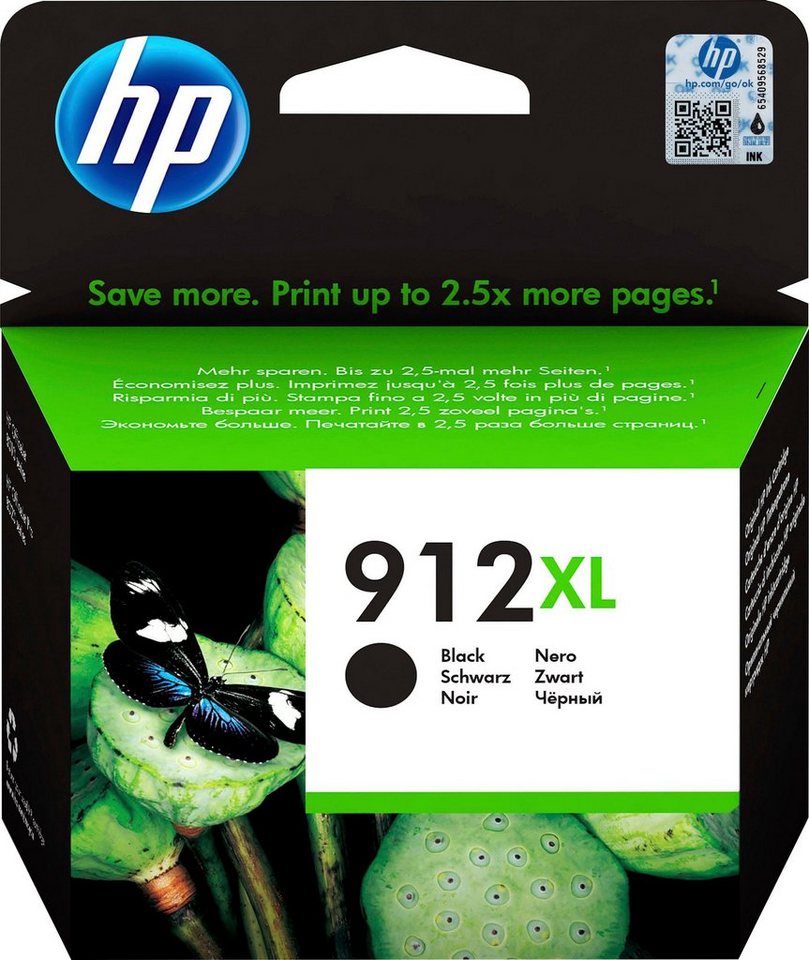 HP 912XL Tintenpatrone – Schwarz – 1 Stück