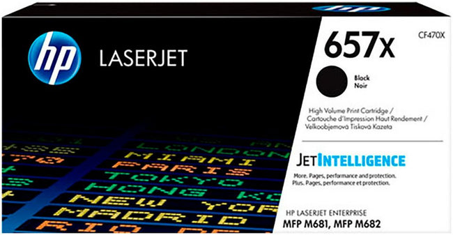 HP 657X Toner – Schwarz – 1 Stück