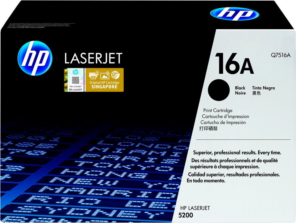 HP 16A Toner – Schwarz – 1 Stück