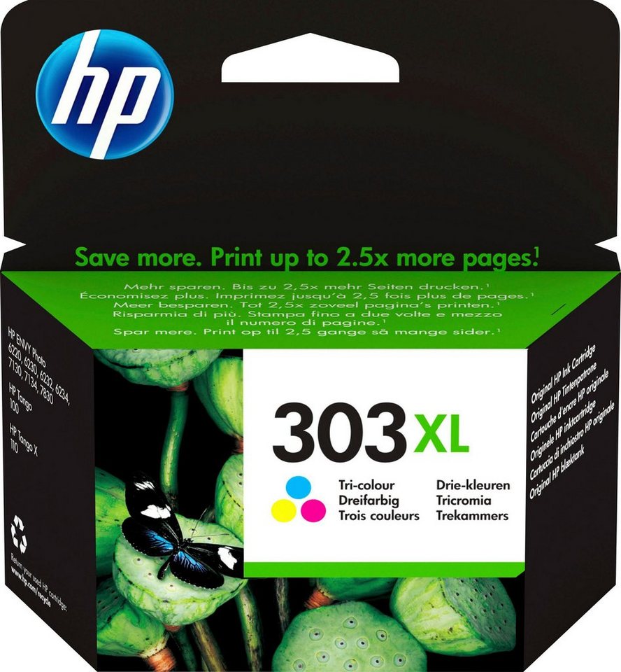 HP 303XL Tintenpatrone – Dreifarbig – 1 Stück