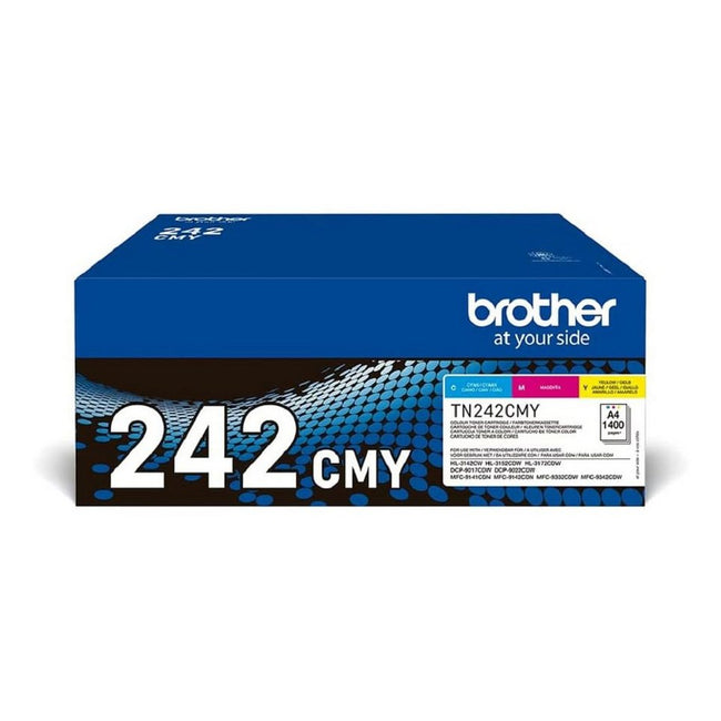 Brother TN-242CMY Toner – Cyan, Magenta, Gelb – 3er-Pack