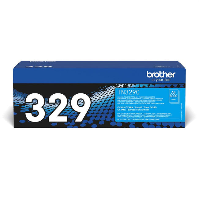 Brother TN-329C Toner – Cyan – 1 Stück