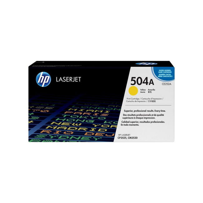 HP 504A Toner – Gelb – 1 Stück