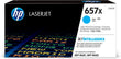 HP 657X Toner – Cyan – 1 Stück