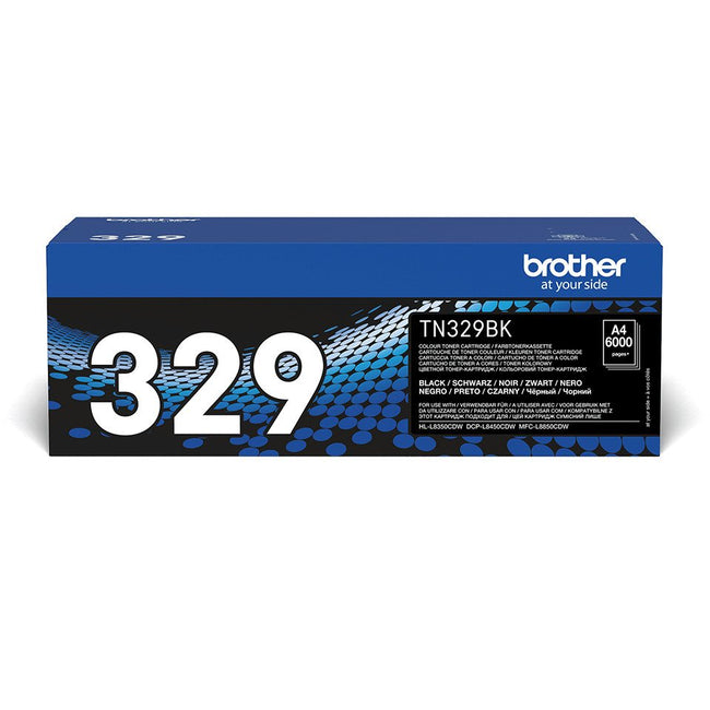 Brother TN-329BK Toner – Schwarz – 1 Stück