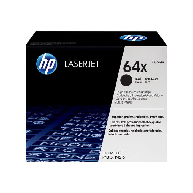HP 64X Toner – Schwarz – 1 Stück