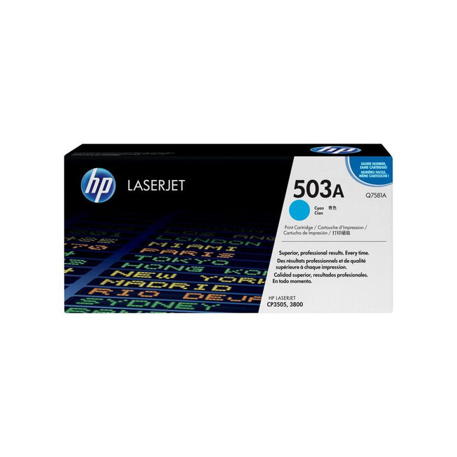 HP 503A Toner – Cyan – 1 Stück