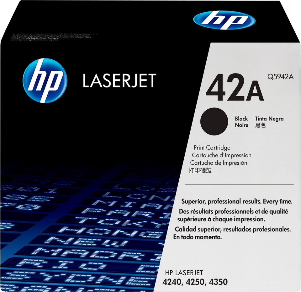 HP 42A Toner – Schwarz – 1 Stück