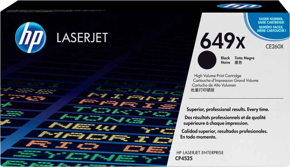 HP 649X Toner – Schwarz – 1 Stück