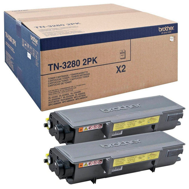 Brother TN-3280 Toner – Schwarz – 2er-Pack