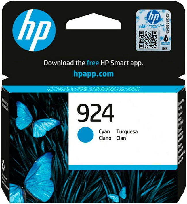 HP 924 Tintenpatrone – Cyan – 1 Stück