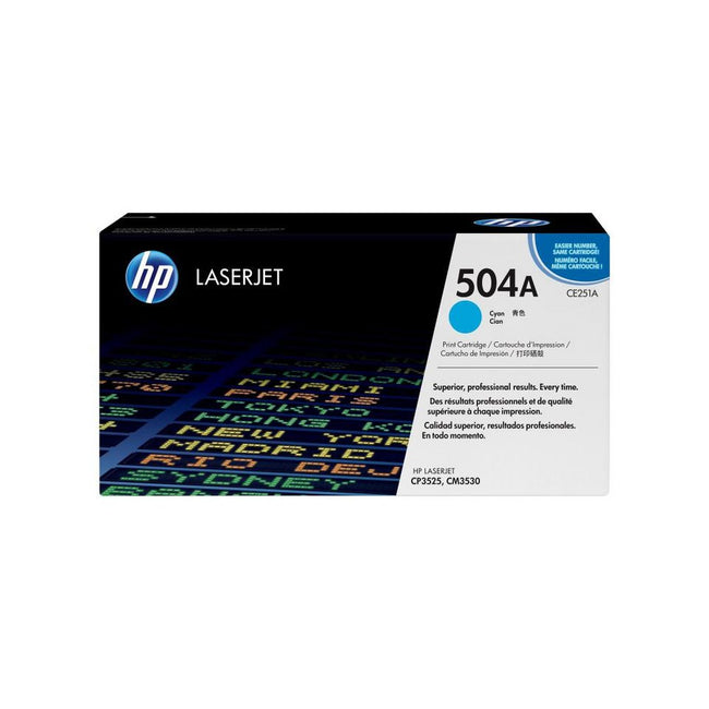 HP 504A Toner – Cyan – 1 Stück