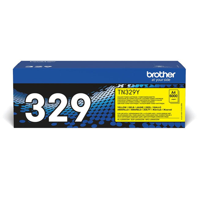 Brother TN-329Y Toner – Gelb – 1 Stück
