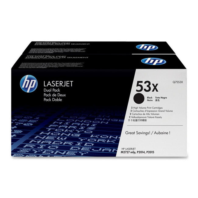 HP 53X Toner – Schwarz – 2er-Pack