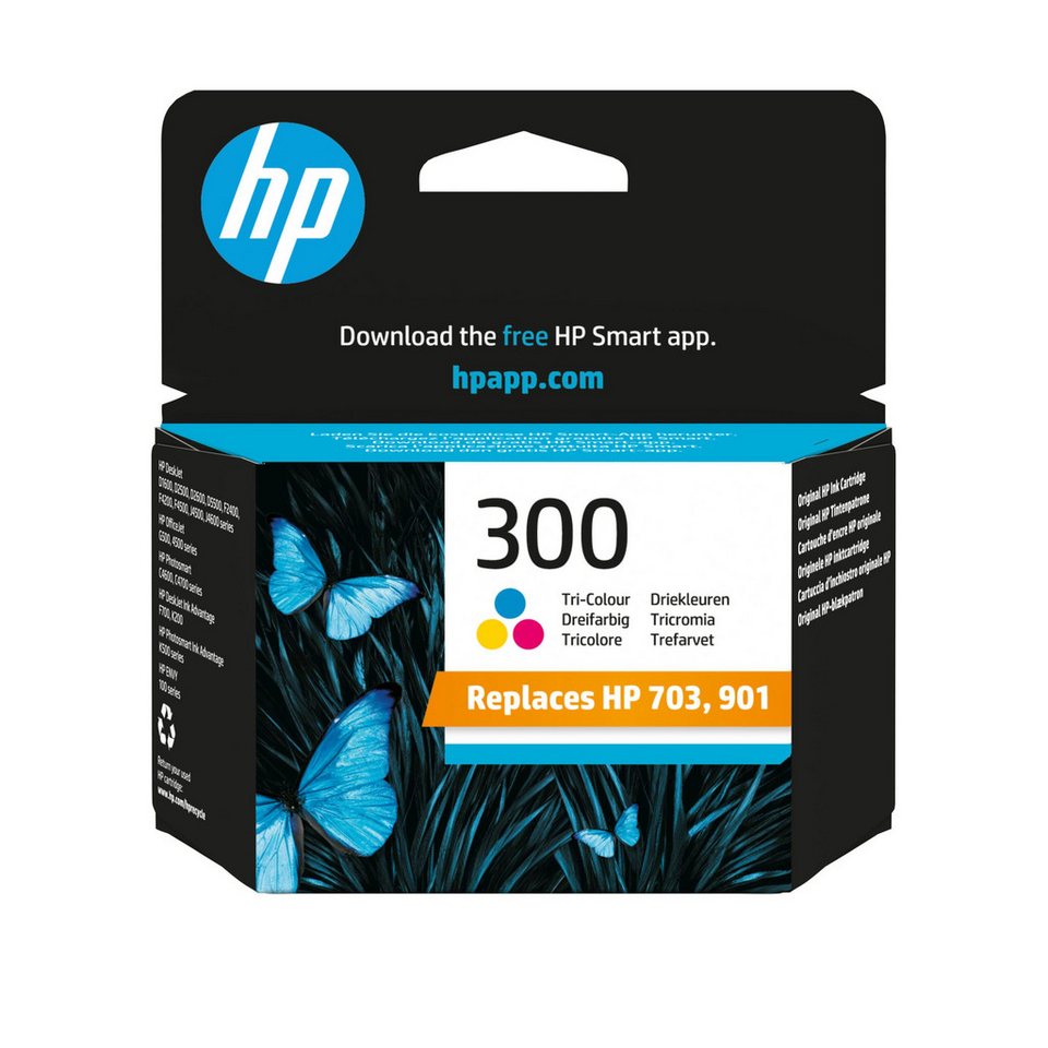 HP 300 Tintenpatrone – Dreifarbig – 1 Stück