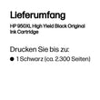 HP 950XL Tintenpatrone – Schwarz – 1 Stück