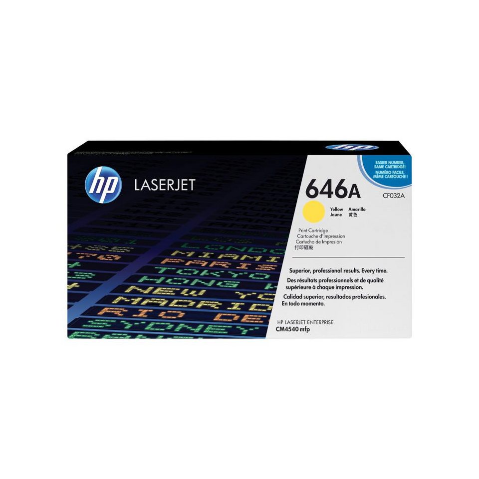 HP 646A Toner – Gelb – 1 Stück