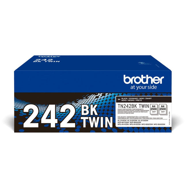 Brother TN-242BKTWIN Toner – Schwarz – 2er-Pack