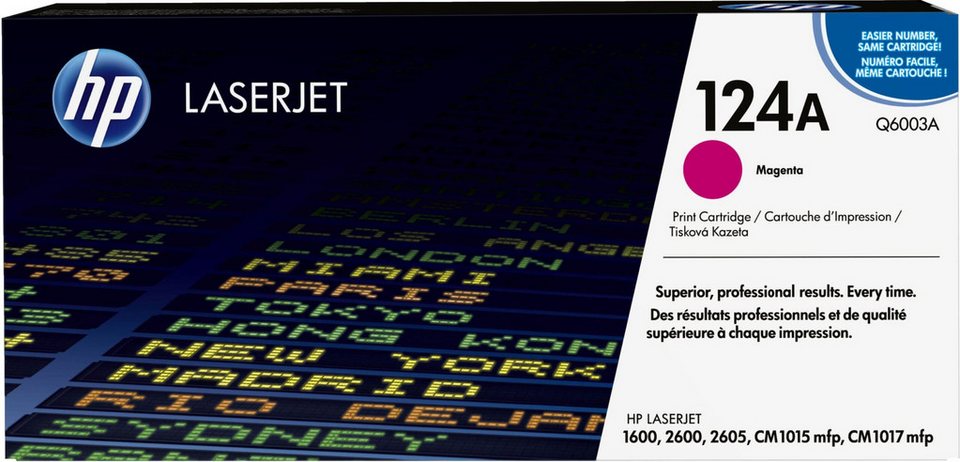 HP 124A Toner – Magenta – 1 Stück