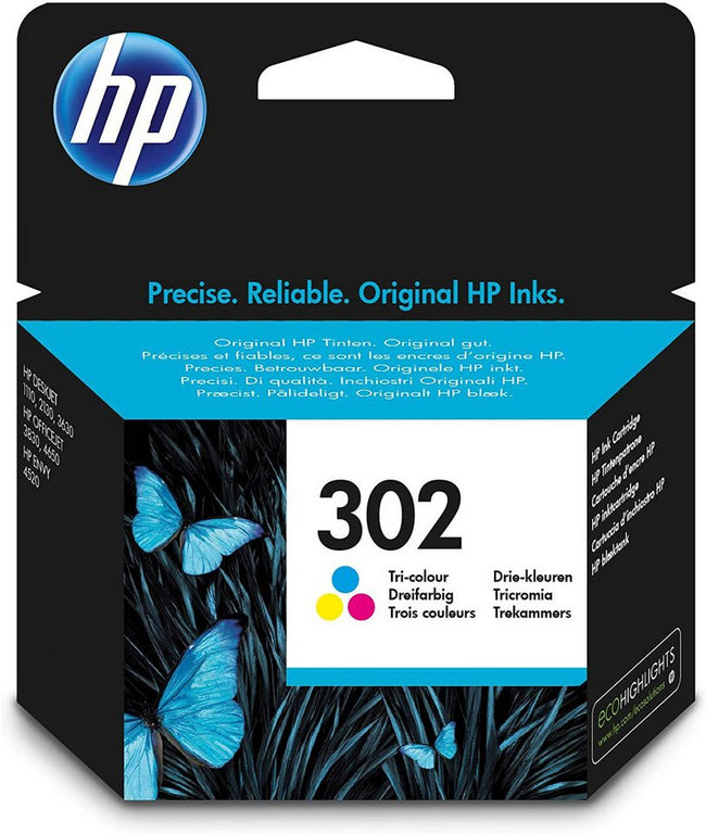 HP 302 Tintenpatrone – Dreifarbig – 1 Stück