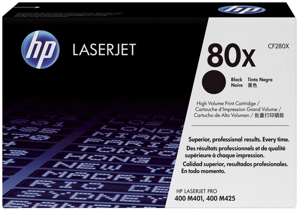 HP 80X Toner – Schwarz – 1 Stück