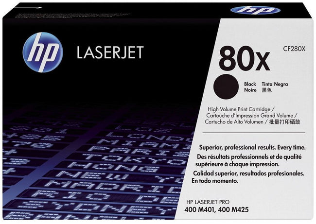 HP 80X Toner – Schwarz – 1 Stück
