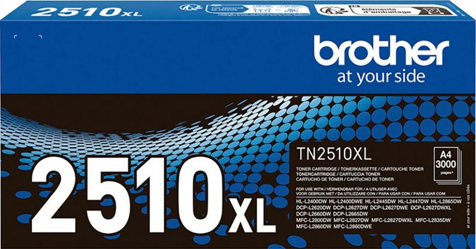 Brother TN-2510XL Toner – Schwarz – 1 Stück