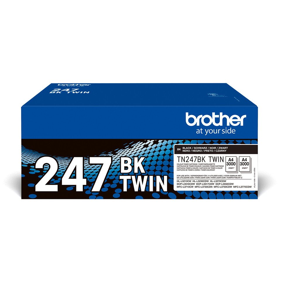 Brother TN-247BKTWIN Toner – Schwarz – 2er-Pack
