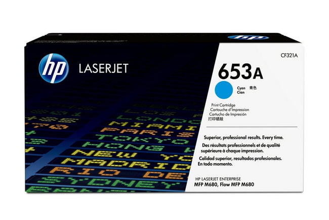 HP 653A Toner – Cyan – 1 Stück