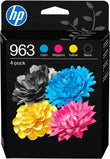 HP 963 Tintenpatrone – Schwarz, Cyan, Magenta, Gelb – 4er-Pack