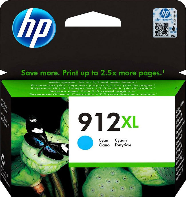 HP 912XL Tintenpatrone – Cyan – 1 Stück