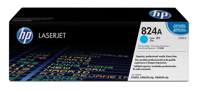 HP 824A Toner – Cyan – 1 Stück