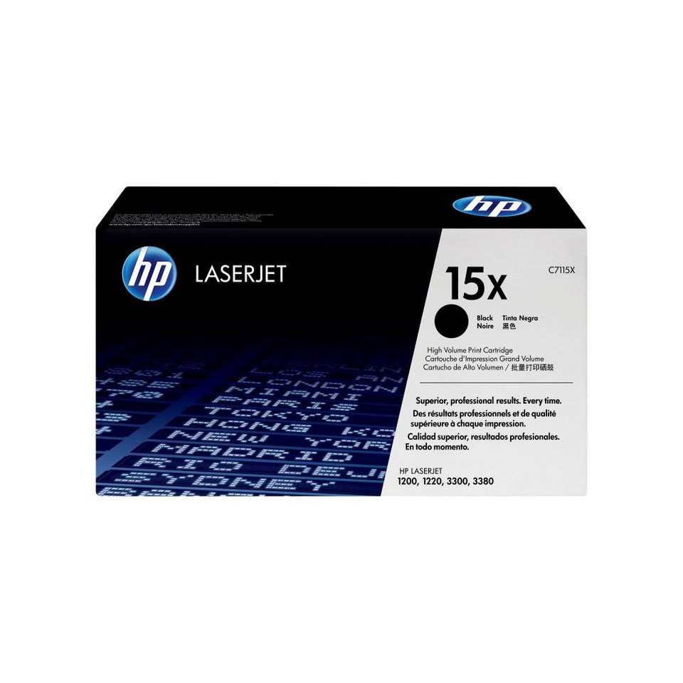 HP 15X Toner – Schwarz – 1 Stück