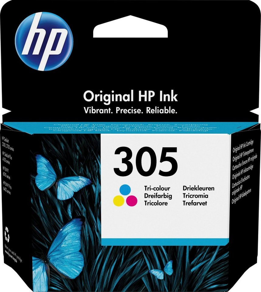 HP 305 Tintenpatrone – Dreifarbig – 1 Stück