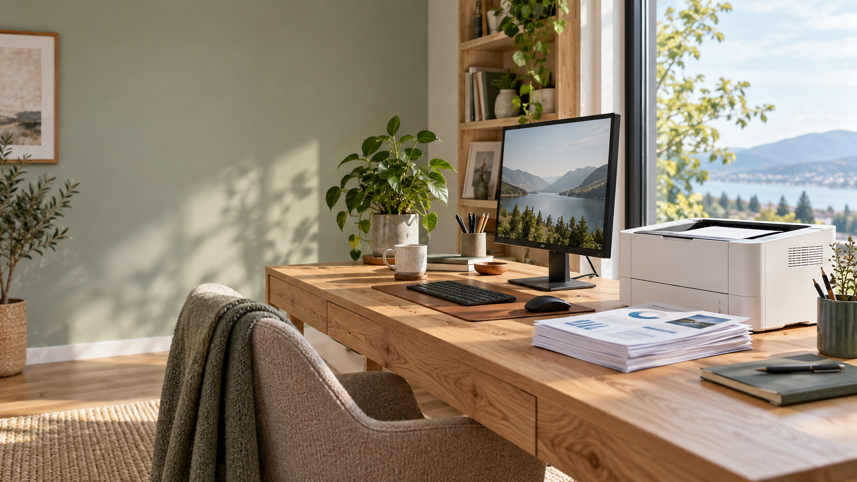 Homeoffice als Inspiration für deinen Druckplatz